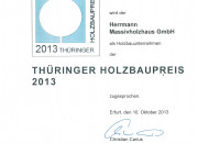 Thüringer Holzbaupreis 2013