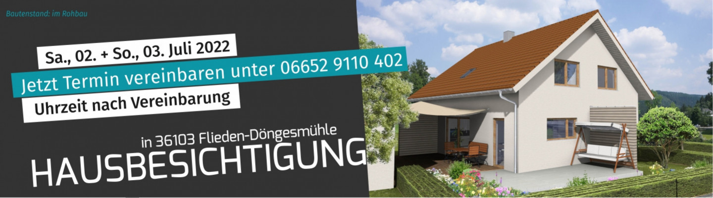 Hausbesichtigung in 36103 Flieden-Döngesmühle