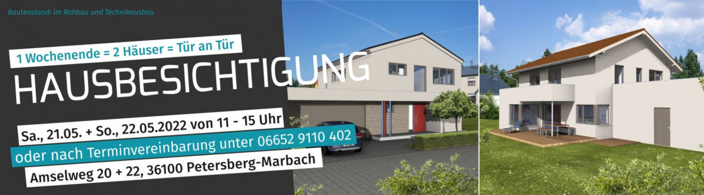 Hausbesichtigung in 36100 Petersberg-Marbach