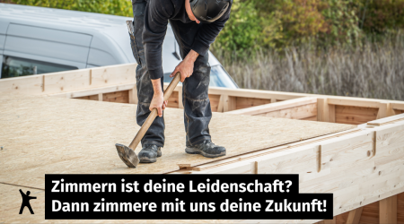 Zimmerer (m/w/d) // ab sofort // Vollzeit
