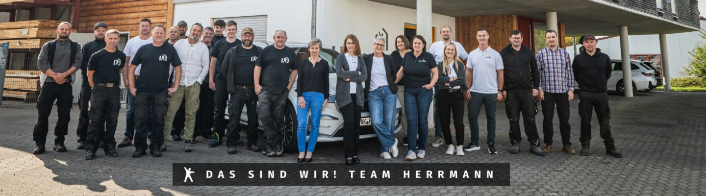 Das sind wir! Team Herrmann