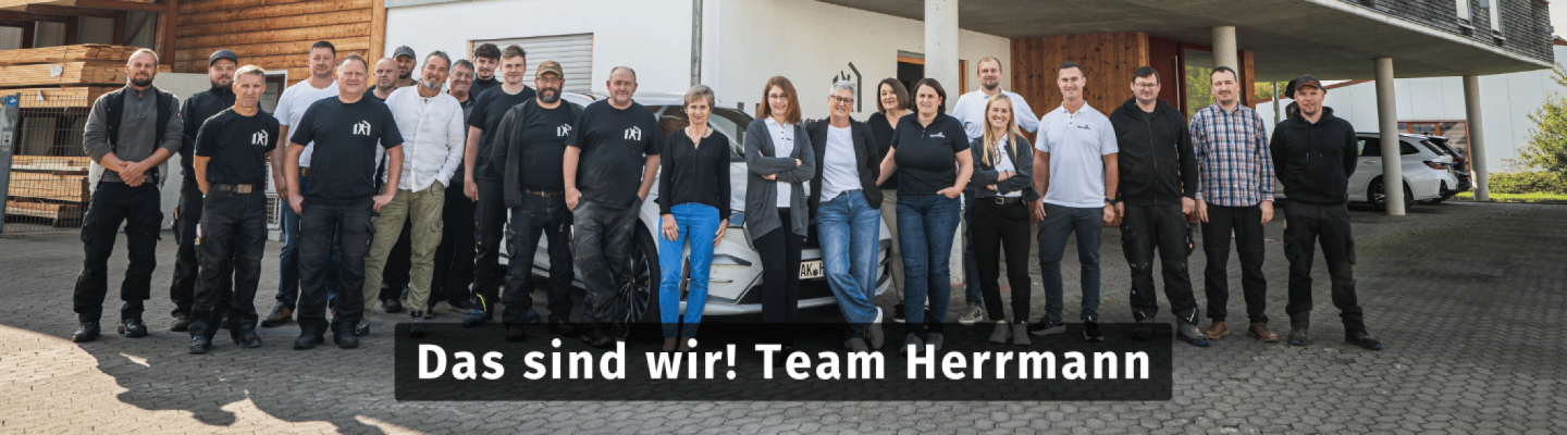 Das sind wir! Team Herrmann