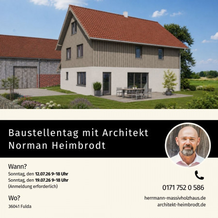 Baustellentag mit Architekt Norman Heimbrodt