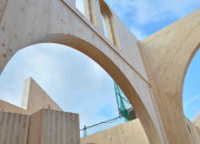 Neubau einer Klosterkirche in Massivholzbauweise